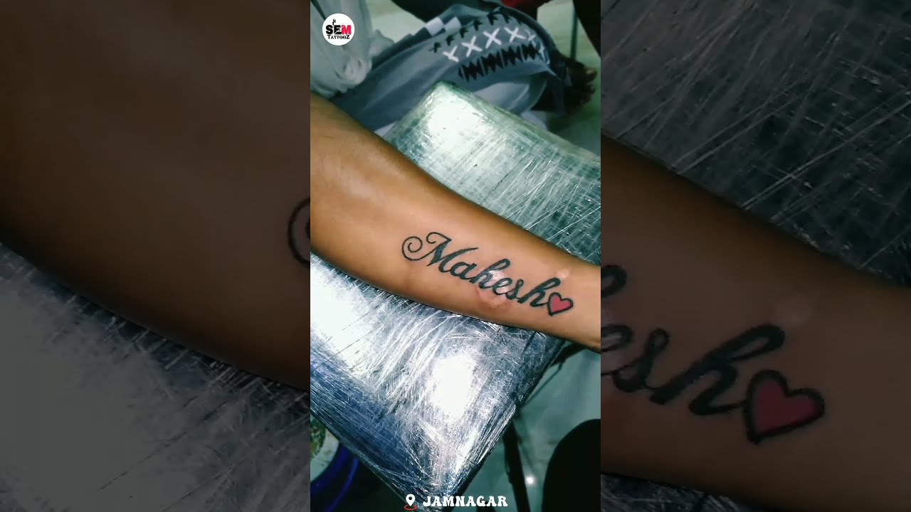 Name Tattoos Done By @ajtattoopune... - AJ Tattoo Studio | Facebook